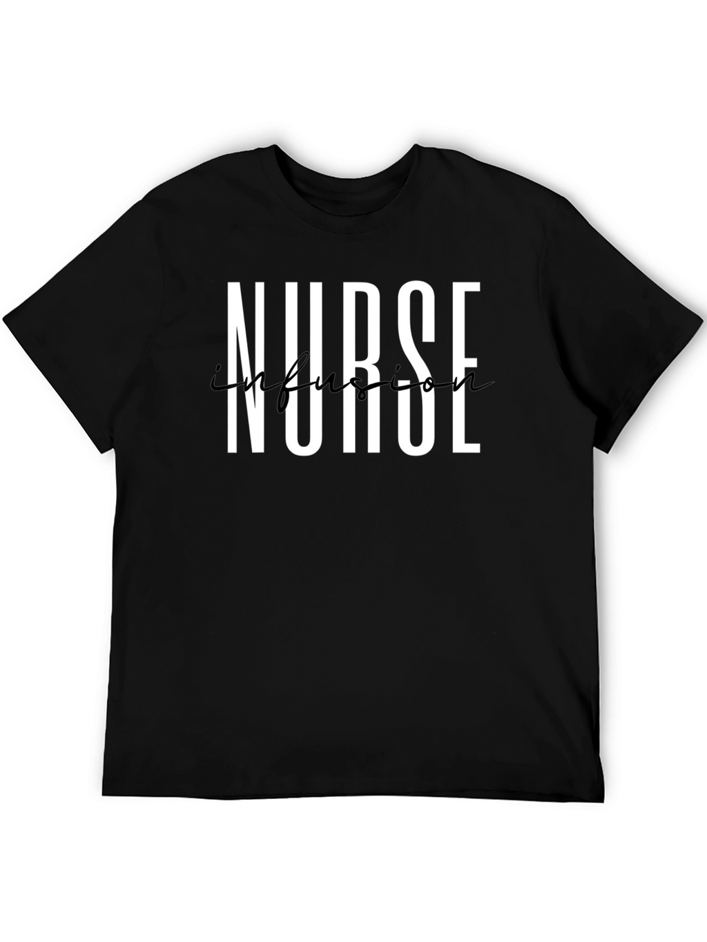 Nurse Infusion Black T-Shirt