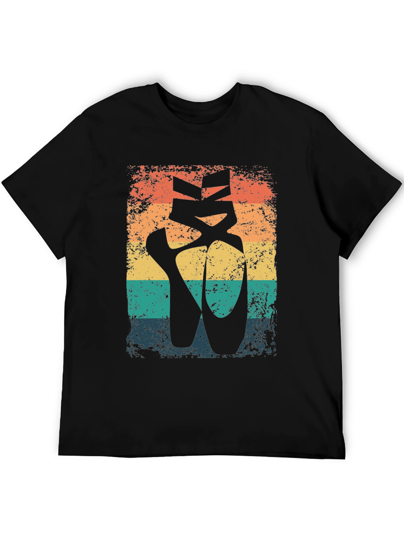 Vintage Ballet Pointe Shoes Graphic Tee