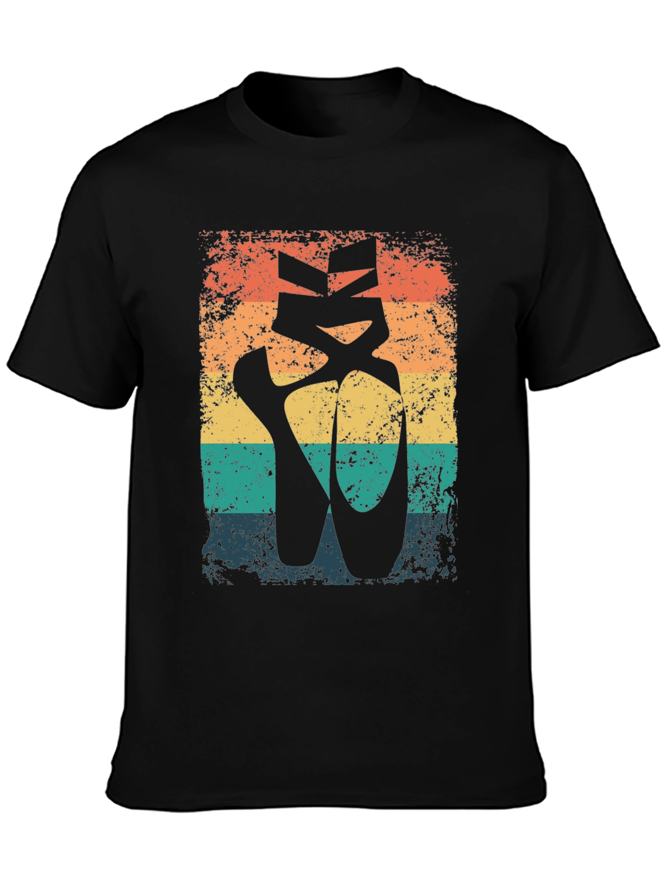 Vintage Ballet Pointe Shoes Graphic Tee