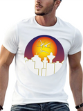 Angry Sun Over City T-Shirt