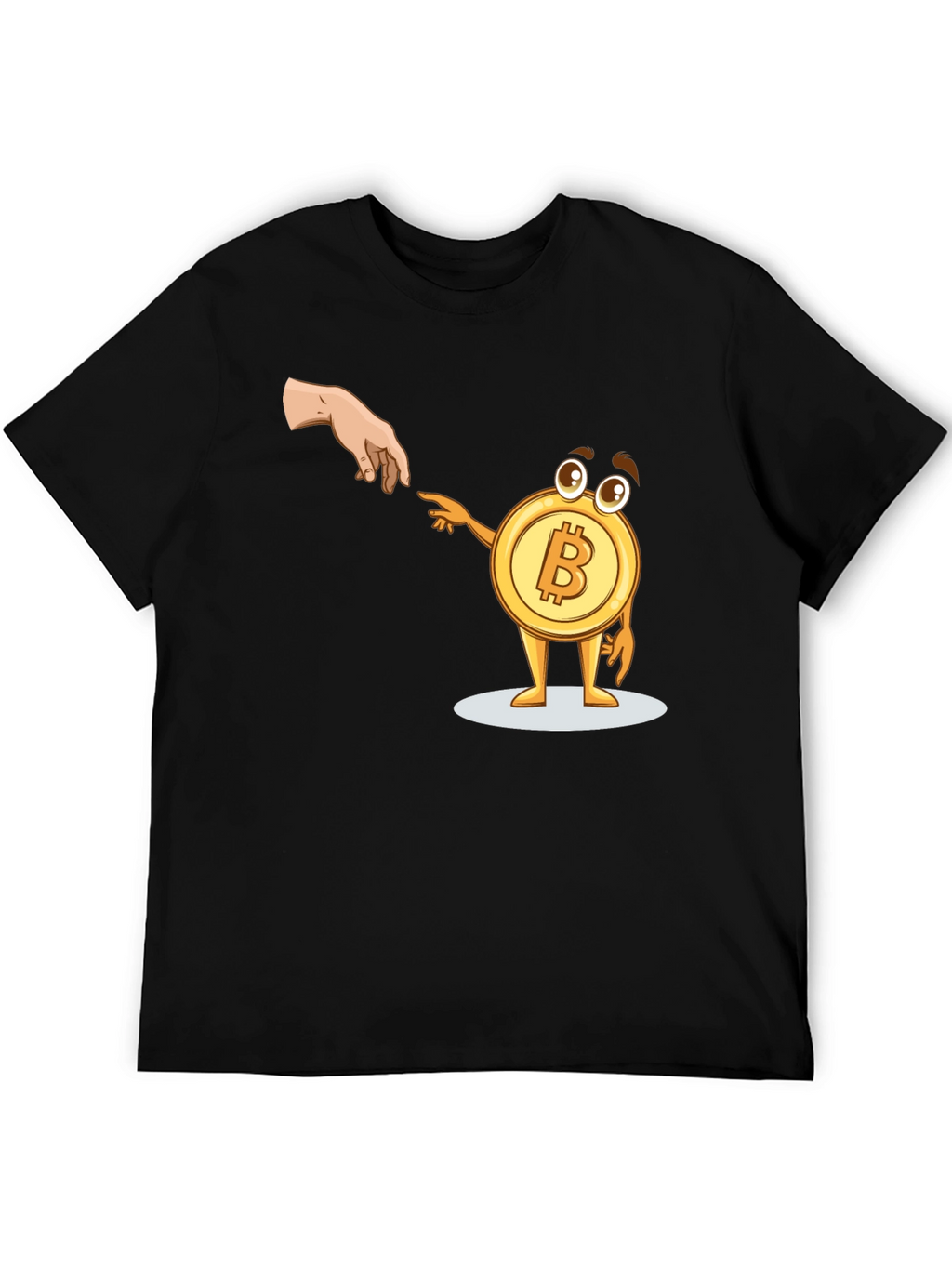 Bitcoin Creation T-Shirt Funny Crypto Tee