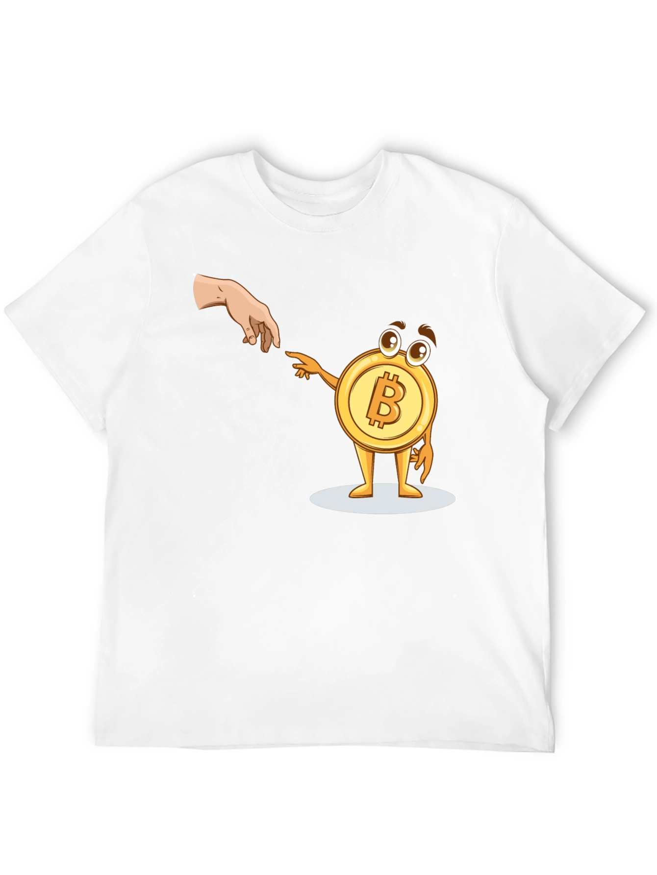 Bitcoin Creation T-Shirt Funny Crypto Tee