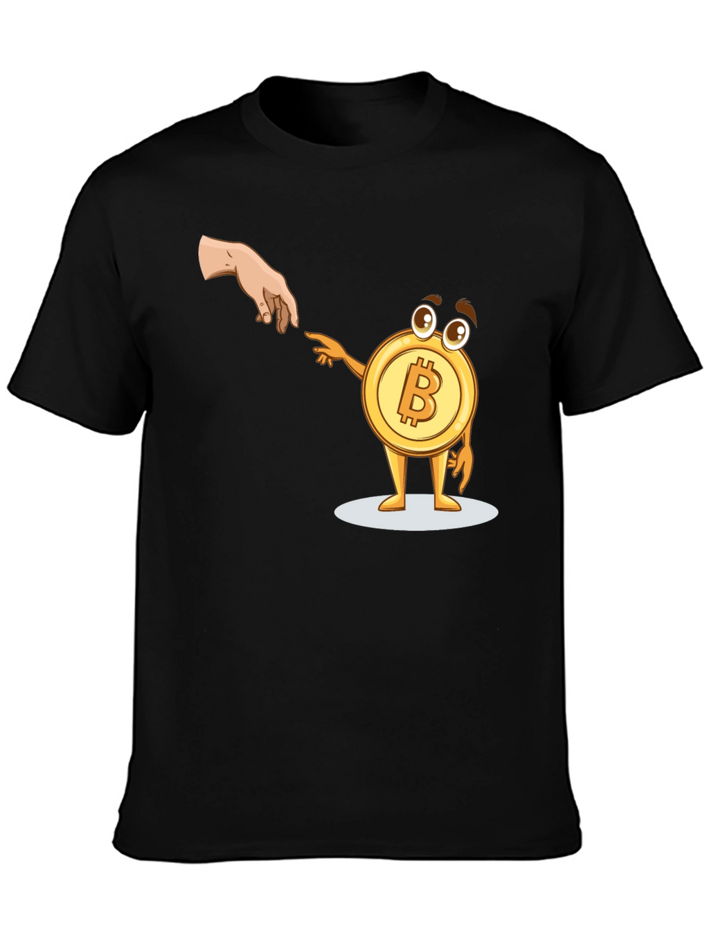 Bitcoin Creation T-Shirt Funny Crypto Tee
