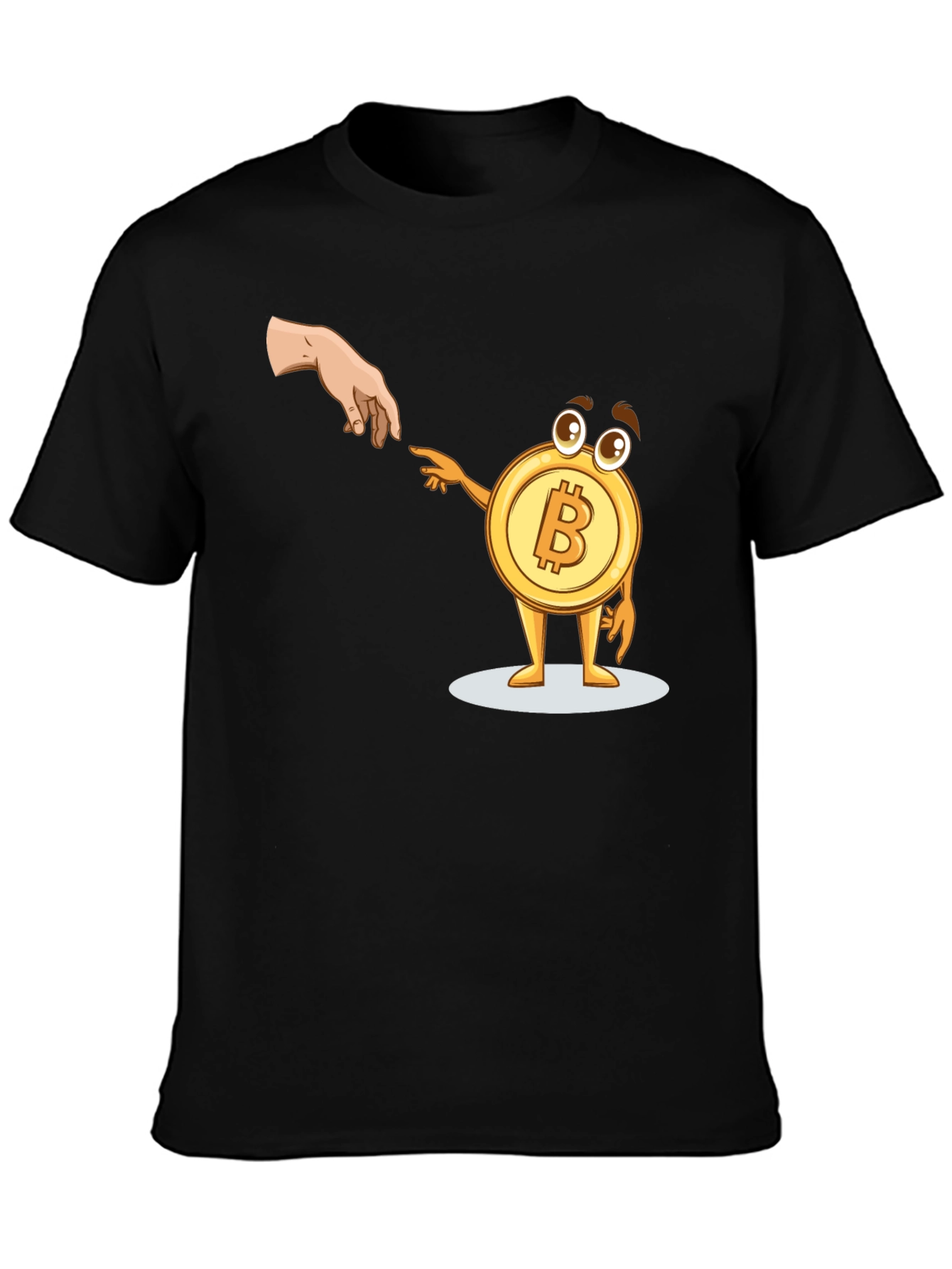 Bitcoin Creation T-Shirt Funny Crypto Tee