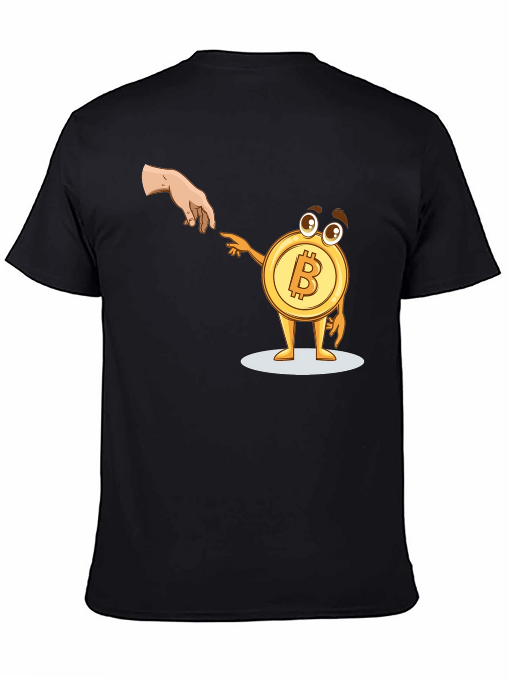 Bitcoin Creation T-Shirt Funny Crypto Tee