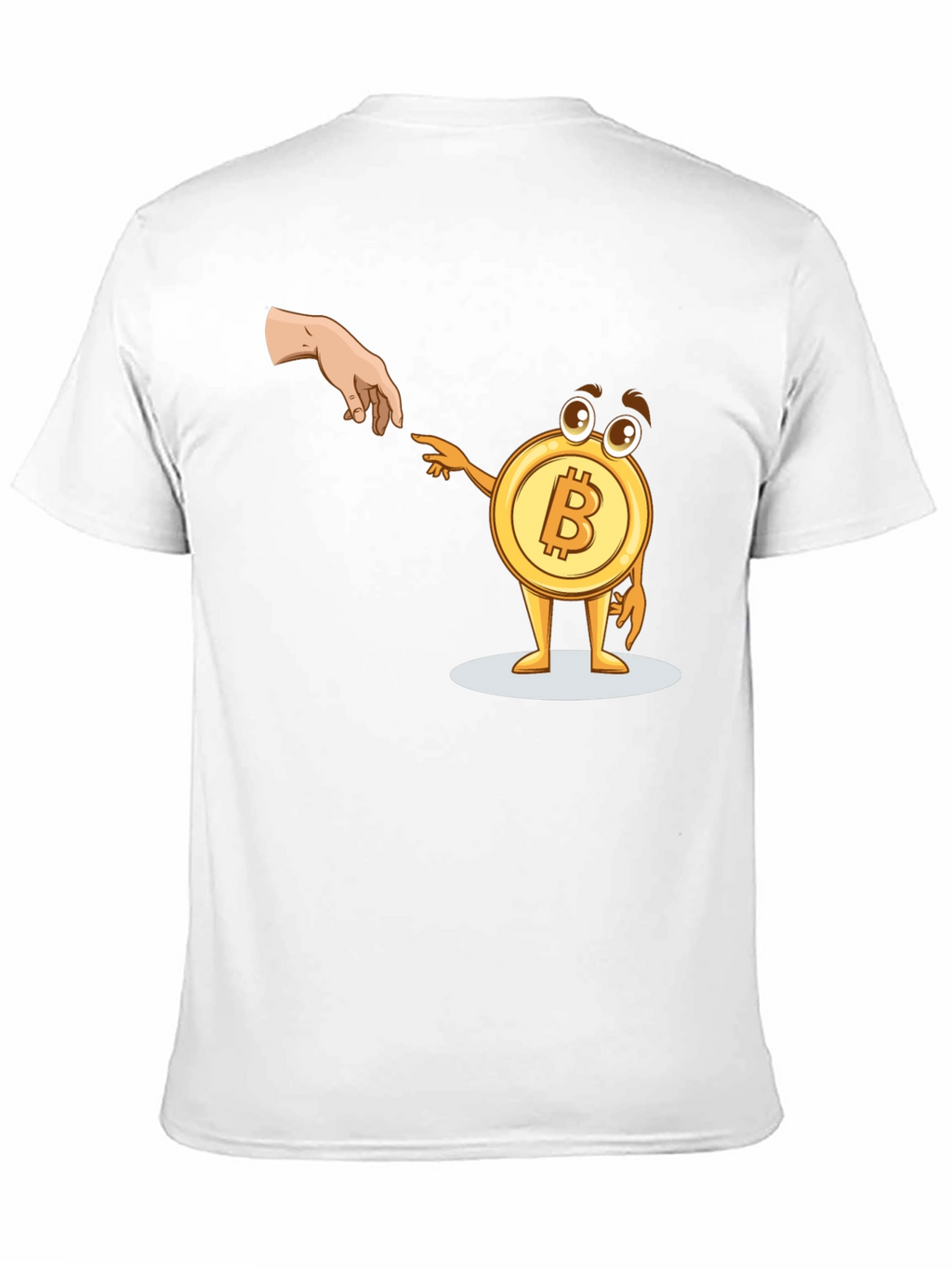 Bitcoin Creation T-Shirt Funny Crypto Tee