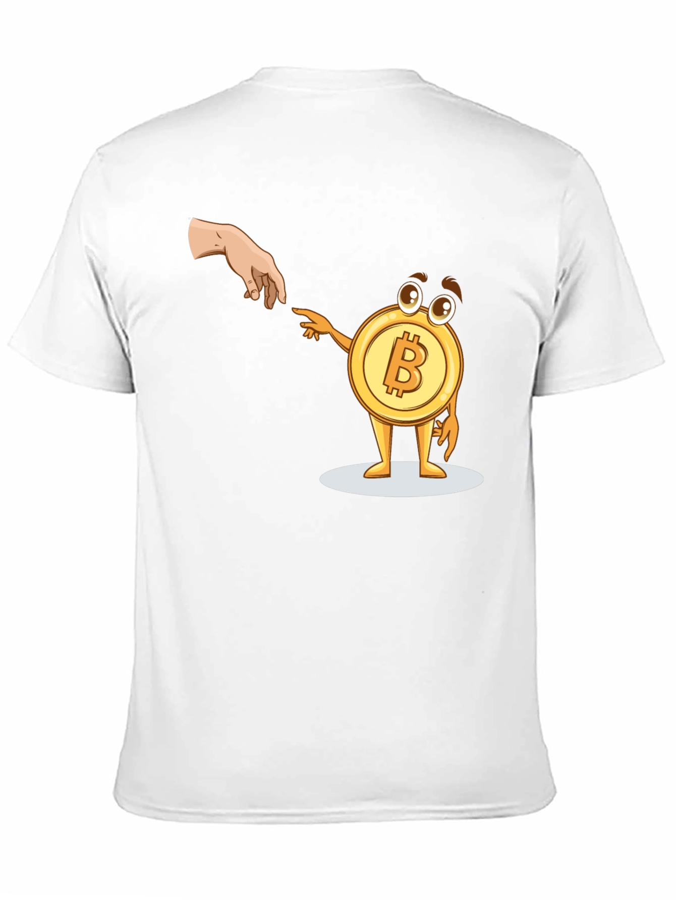 Bitcoin Creation T-Shirt Funny Crypto Tee