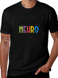 Embrace Neuro Diversity Black T-Shirt