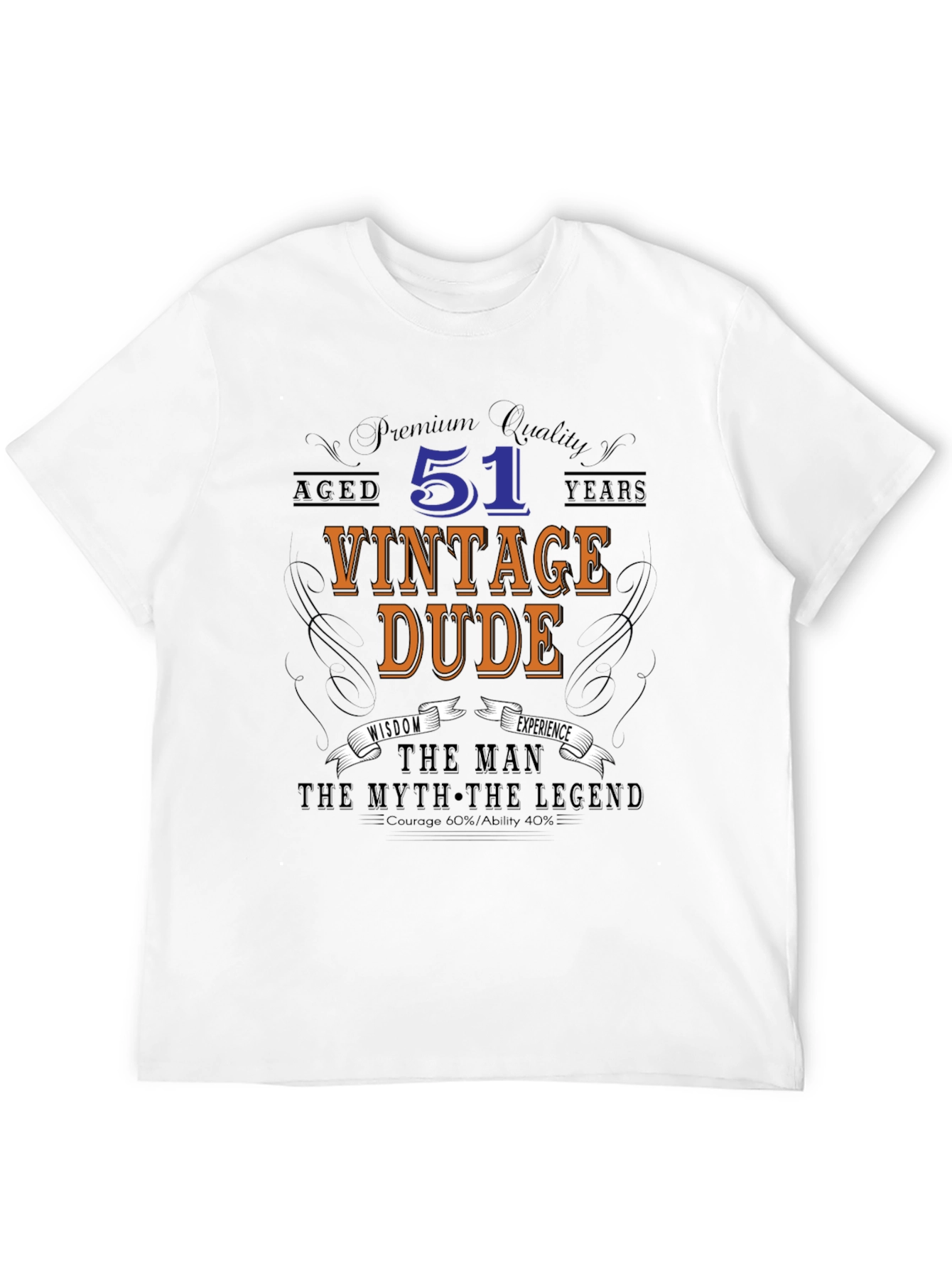 Vintage Dude 51st Birthday T-Shirt