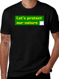 Eco-Friendly Protect Nature Graphic Tee