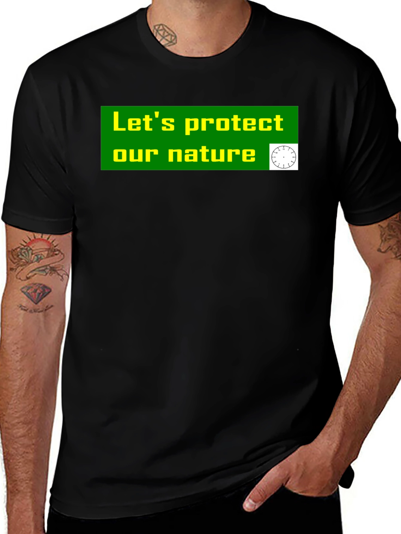 Eco-Friendly Protect Nature Graphic Tee