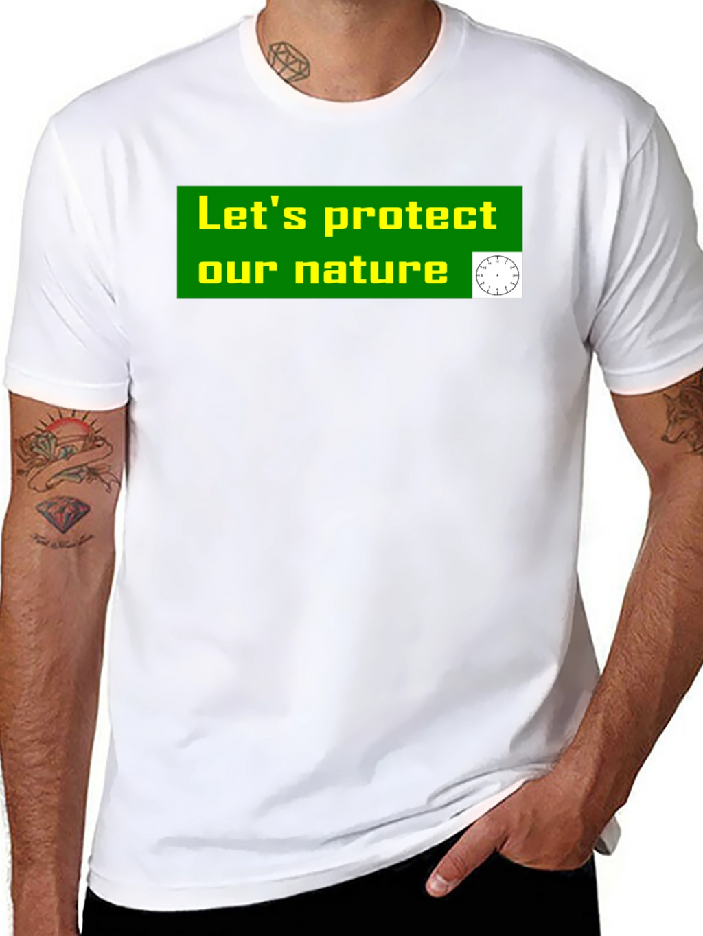 Eco-Friendly Protect Nature Graphic Tee