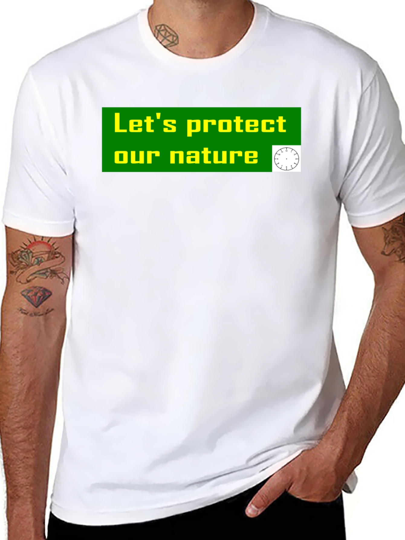 Eco-Friendly Protect Nature Graphic Tee
