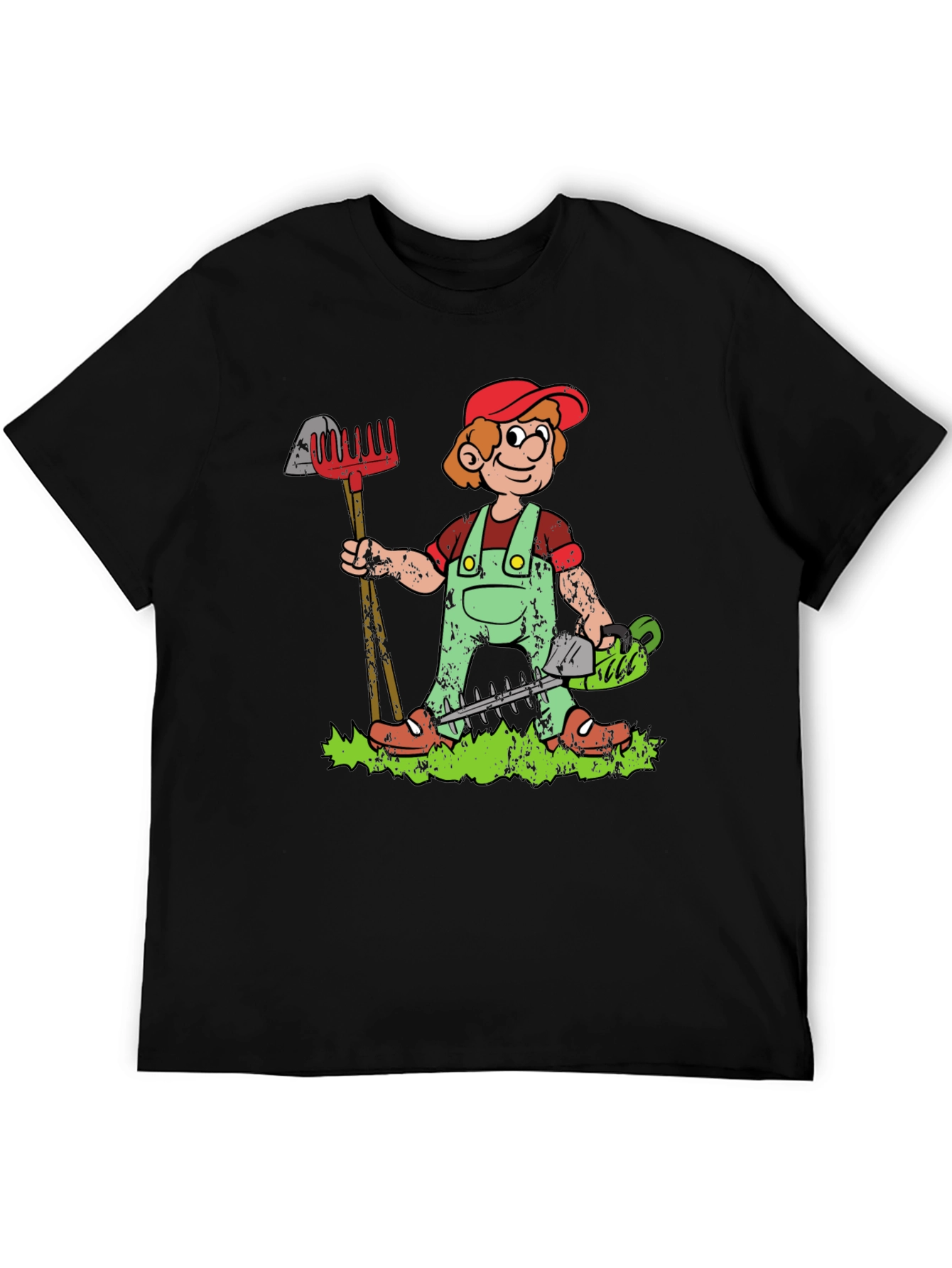 Gardener Cartoon Graphic Tee
