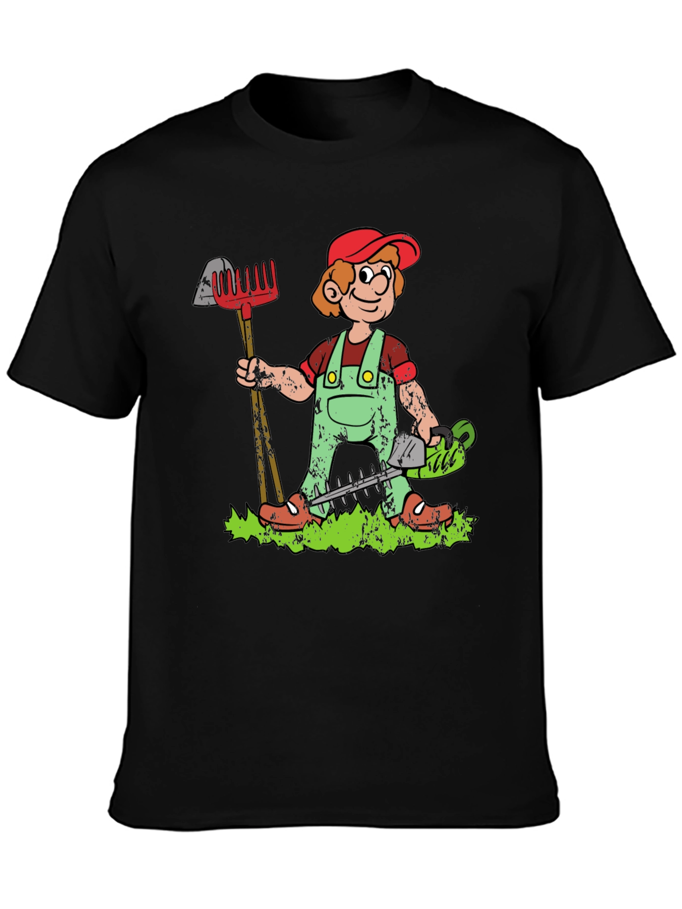 Gardener Cartoon Graphic Tee