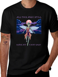 Fairy Dust Graphic Tee - Whimsical Design Soft Cotton