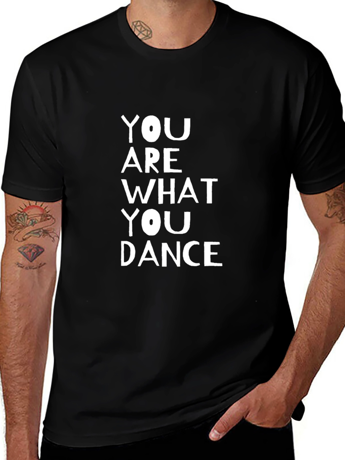 You Are What You Dance Black T-Shirt