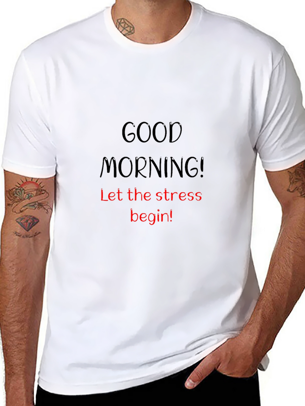 Good Morning Stress Tee