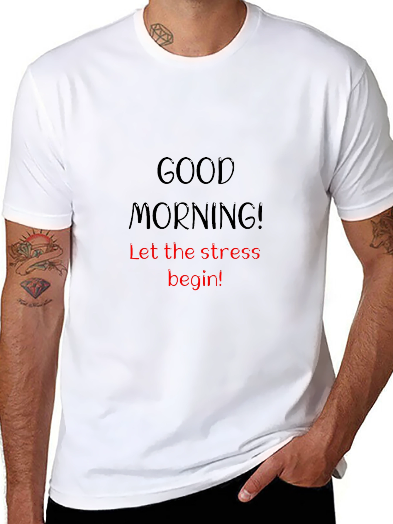 Good Morning Stress Tee