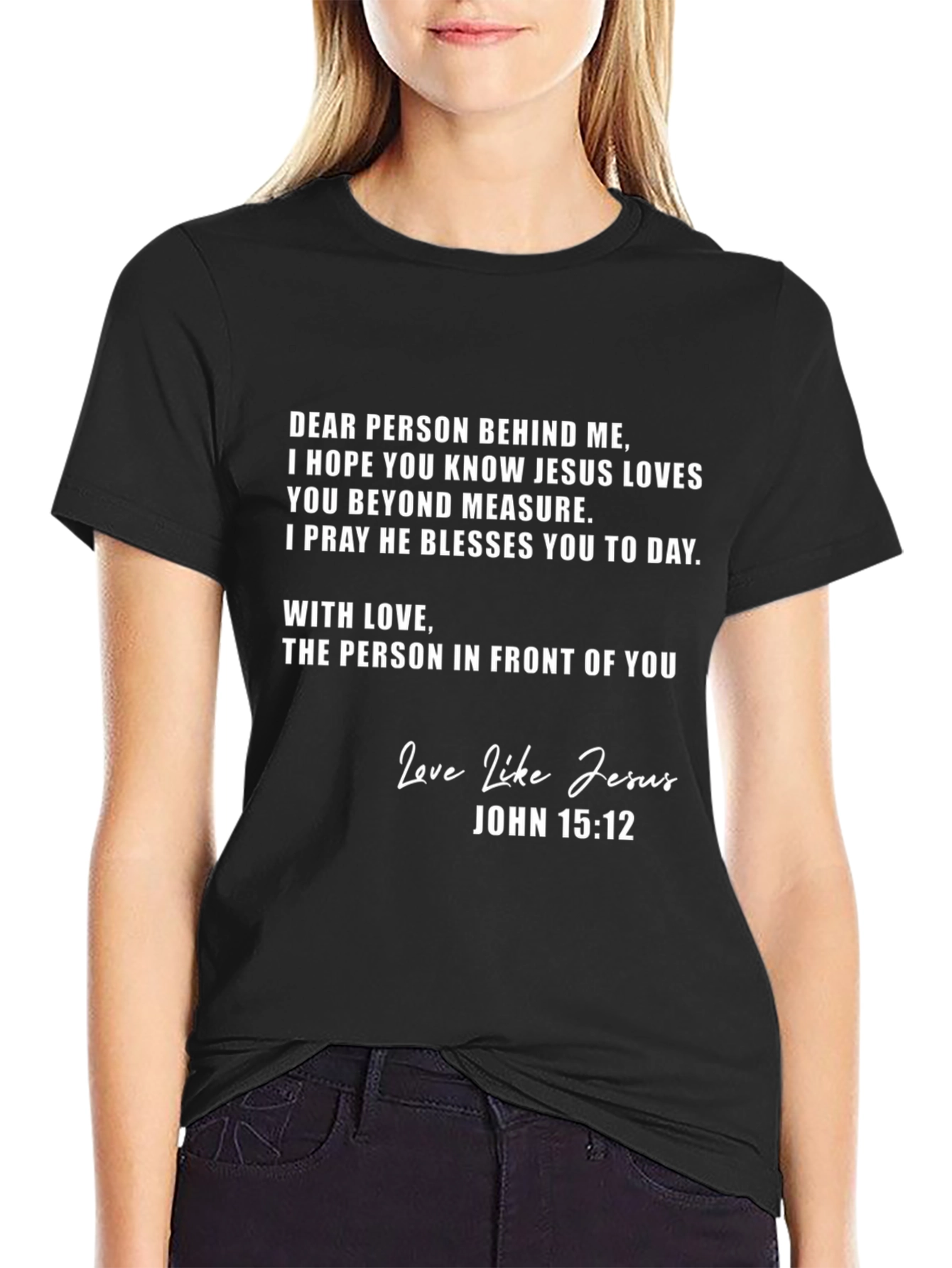 Dear Person Behind Me Graphic Tee