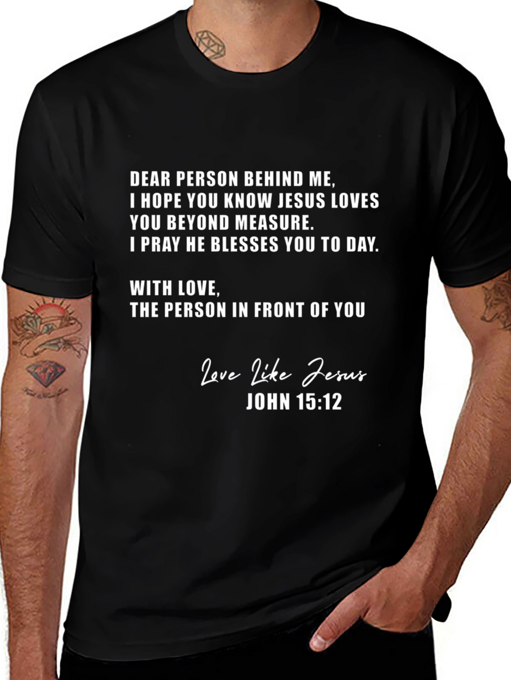 Dear Person Behind Me Graphic Tee