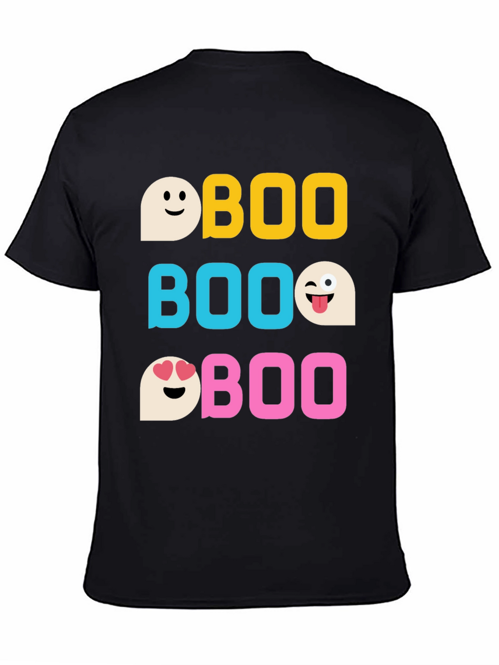 Boo Ghost Graphic T-Shirt - Spooky Season Ready!