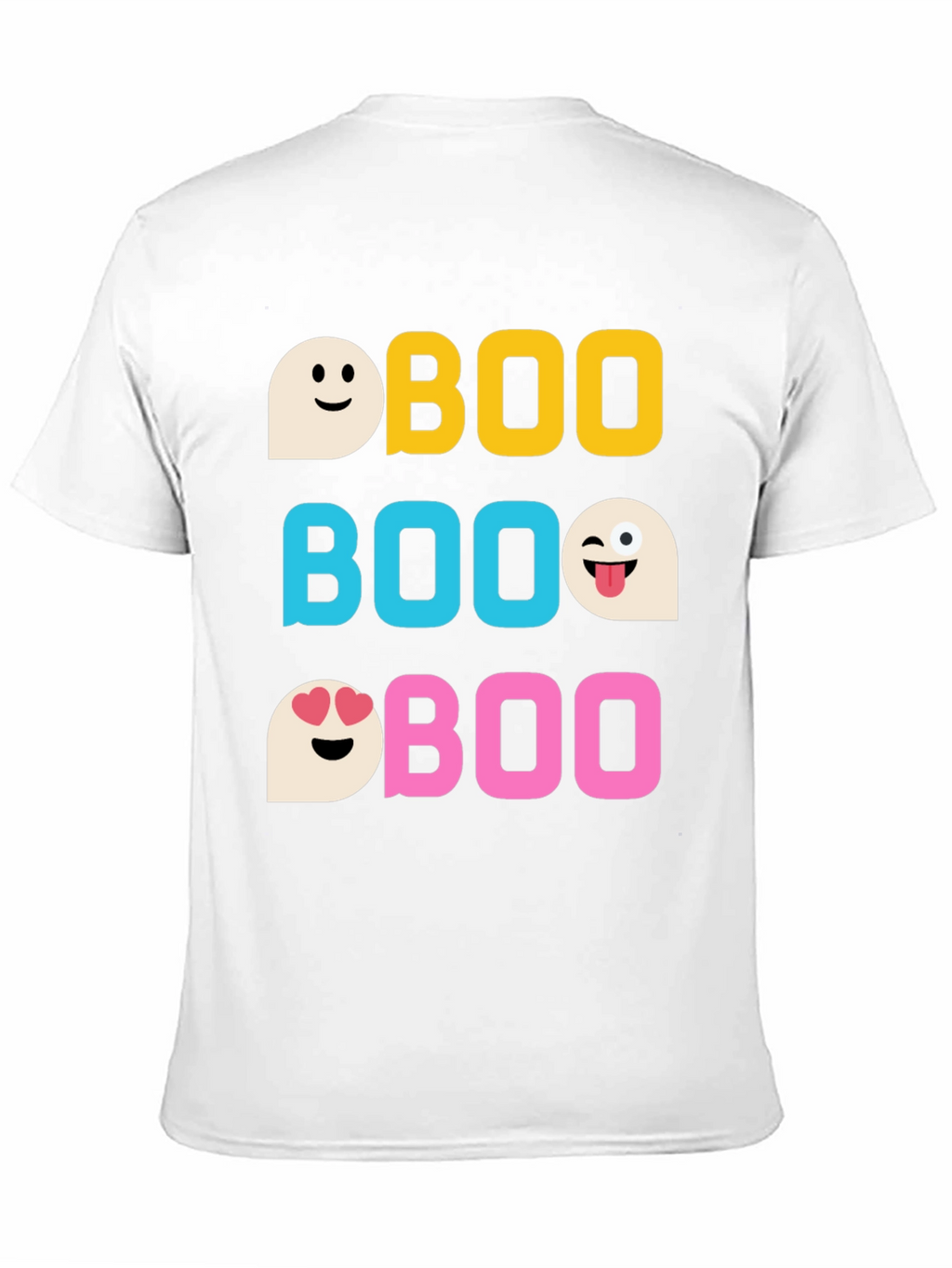 Boo Ghost Graphic T-Shirt - Spooky Season Ready!