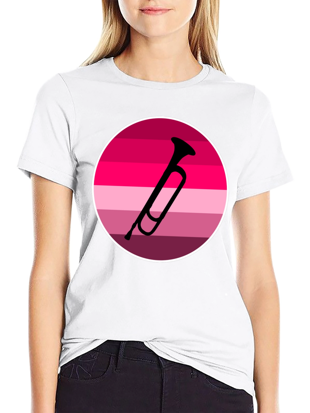 Trumpet Silhouette Tee