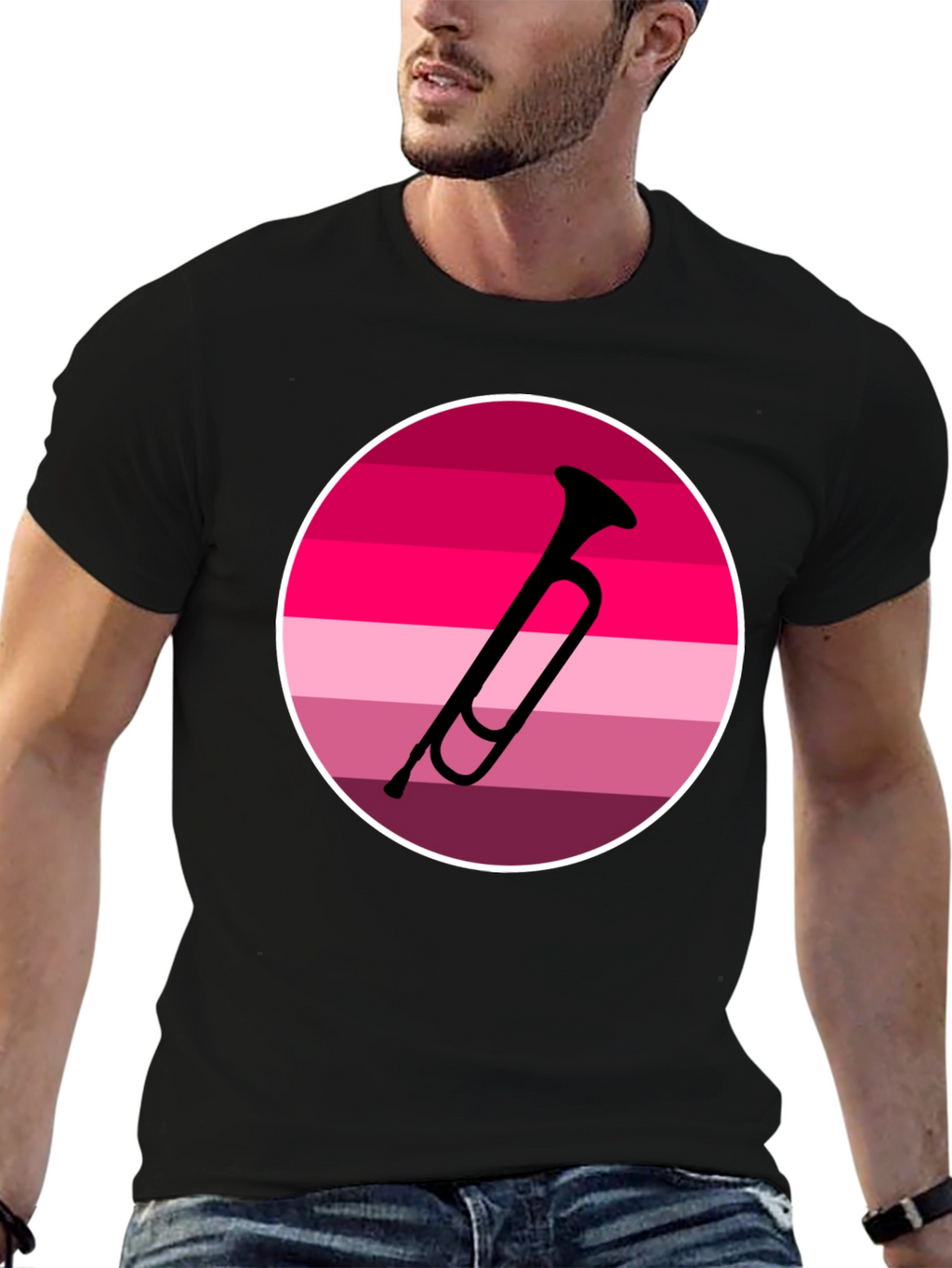 Trumpet Silhouette Tee