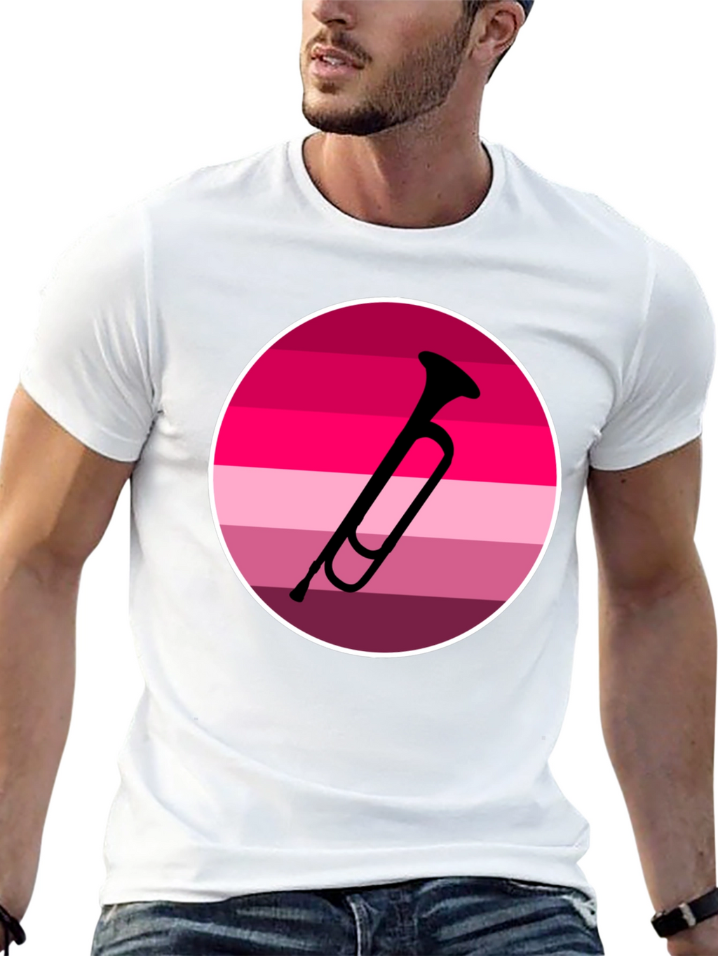 Trumpet Silhouette Tee