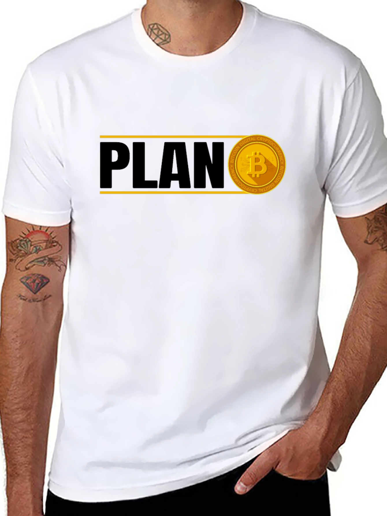 Bitcoin Plan T-Shirt - Crypto Investor Tee