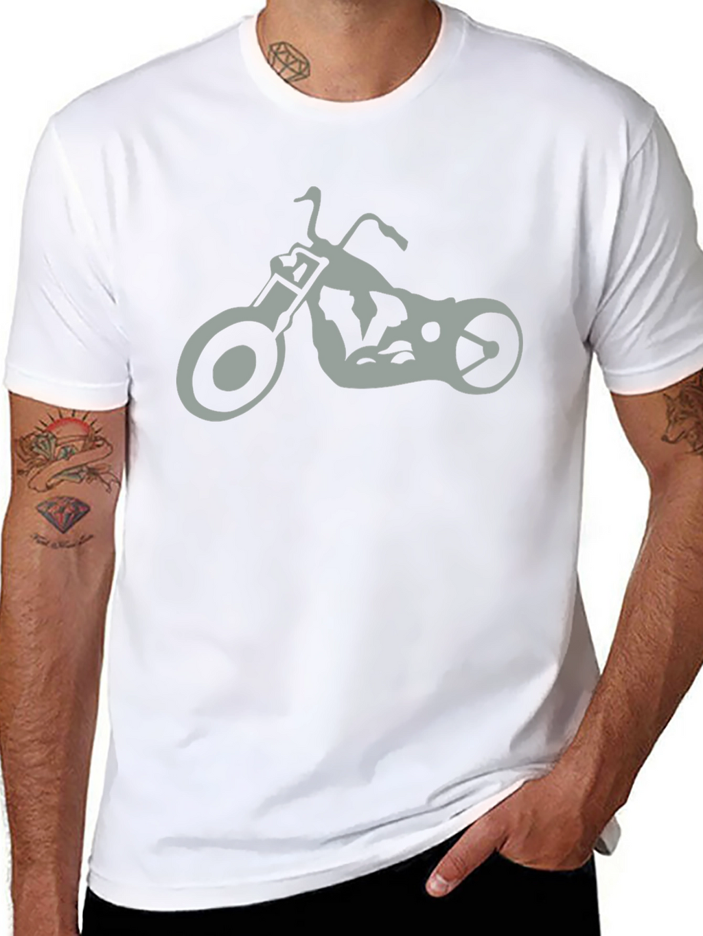 Motorcycle Graphic Tee - Ride in Style