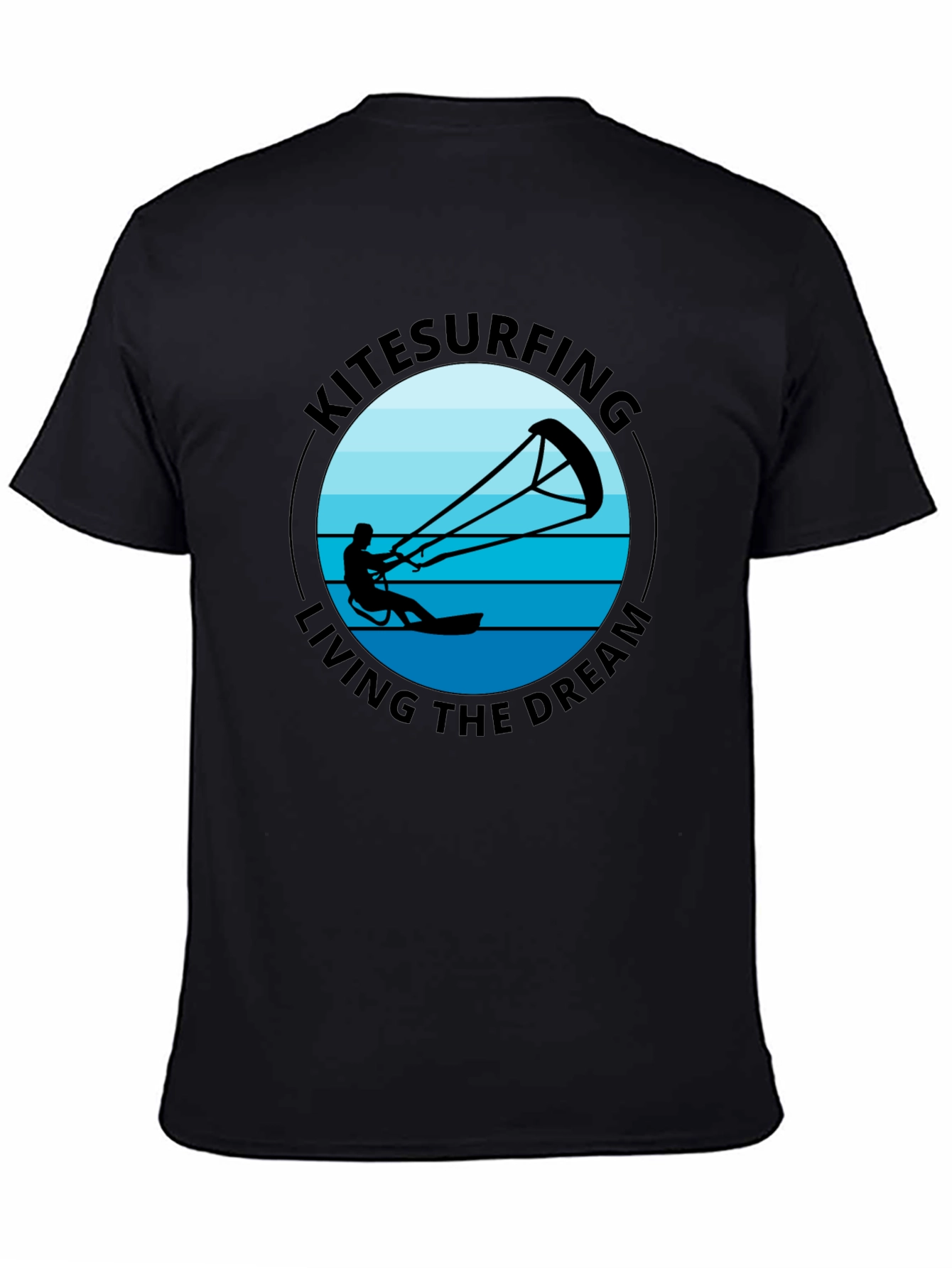 Kitesurfing Living the Dream Graphic Tee