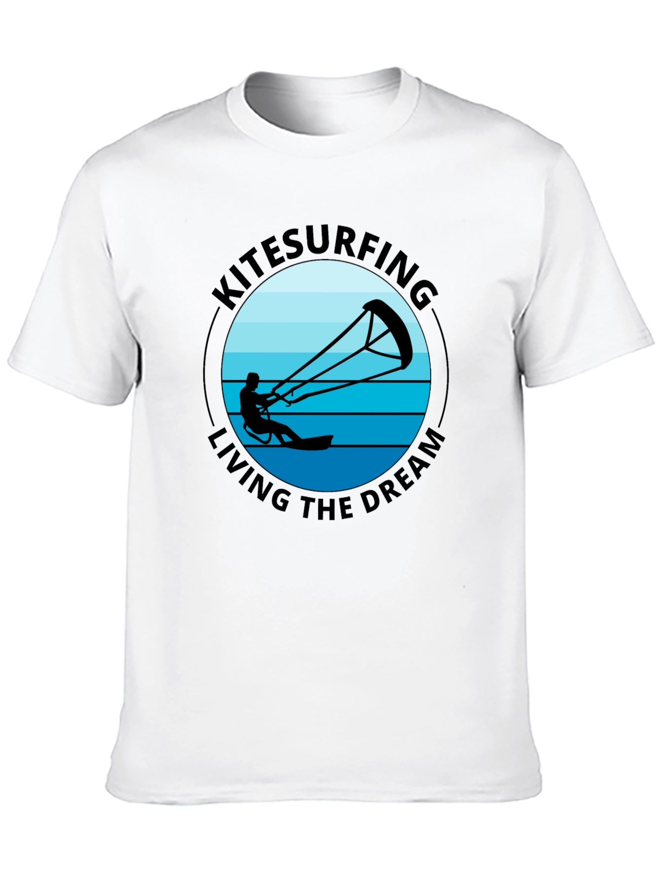 Kitesurfing Living the Dream Graphic Tee