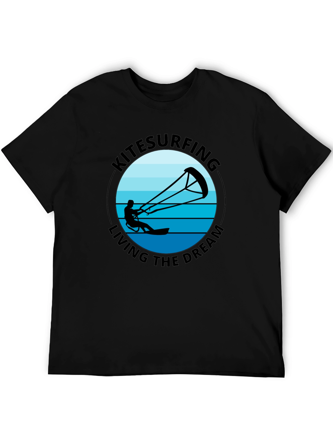 Kitesurfing Living the Dream Graphic Tee