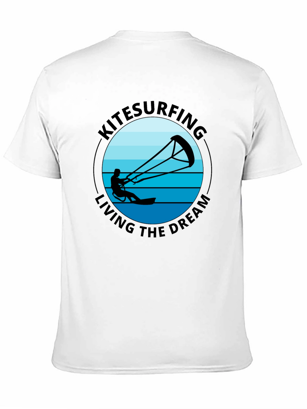 Kitesurfing Living the Dream Graphic Tee