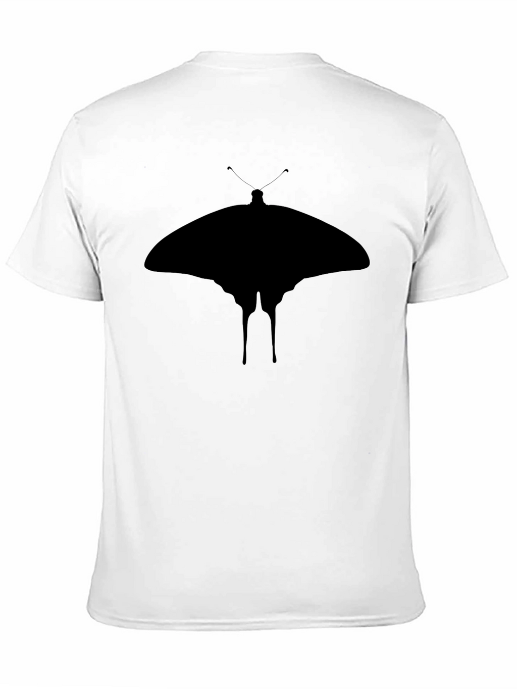 Black Butterfly Graphic Tee - Stylish Menswear