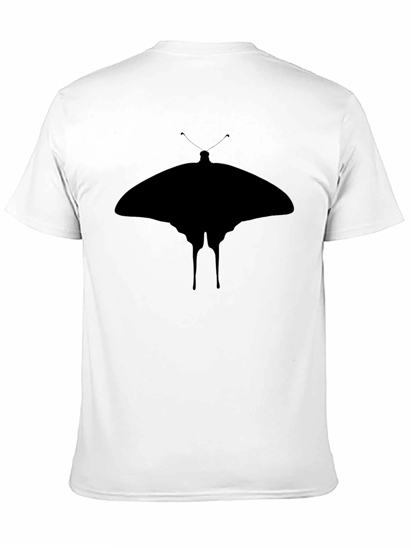 Black Butterfly Graphic Tee - Stylish Menswear