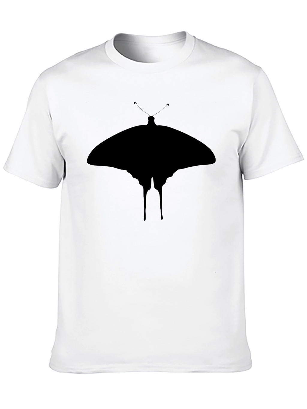 Black Butterfly Graphic Tee - Stylish Menswear