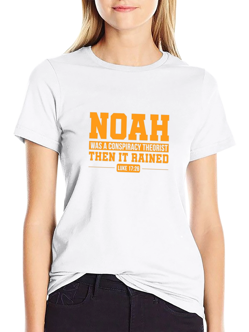 Noah Conspiracy Theorist Black T-Shirt