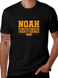 Noah Conspiracy Theorist Black T-Shirt