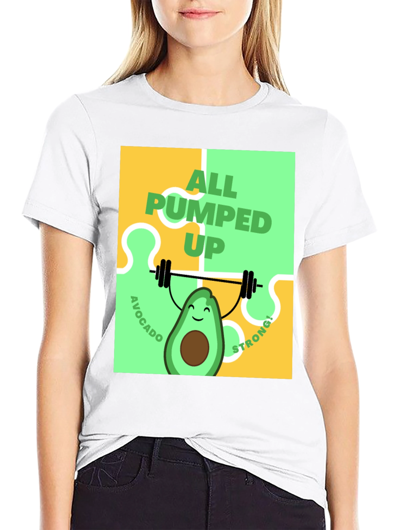Avocado Strong! Graphic Tee