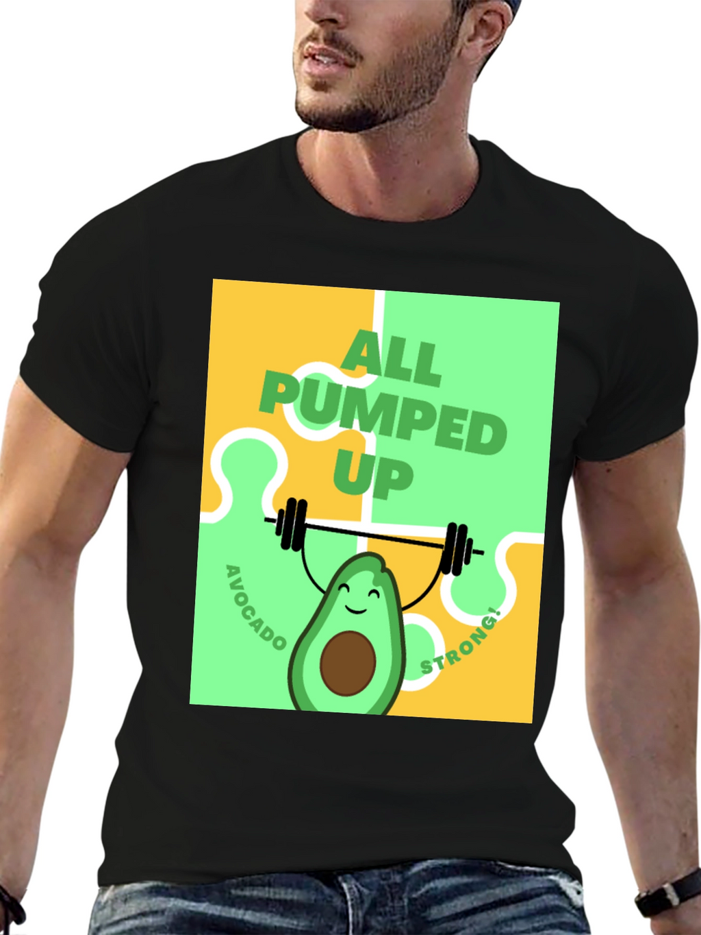 Avocado Strong! Graphic Tee