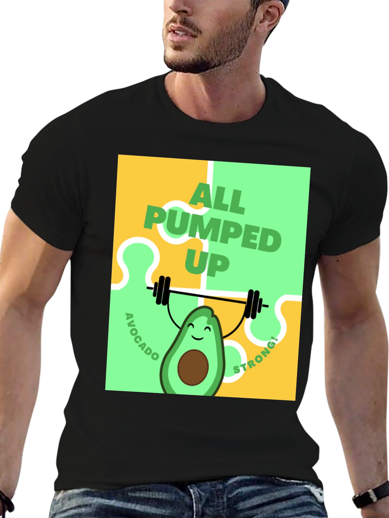 Avocado Strong! Graphic Tee