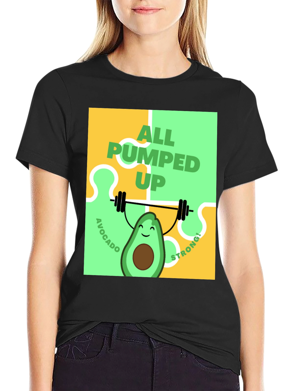 Avocado Strong! Graphic Tee