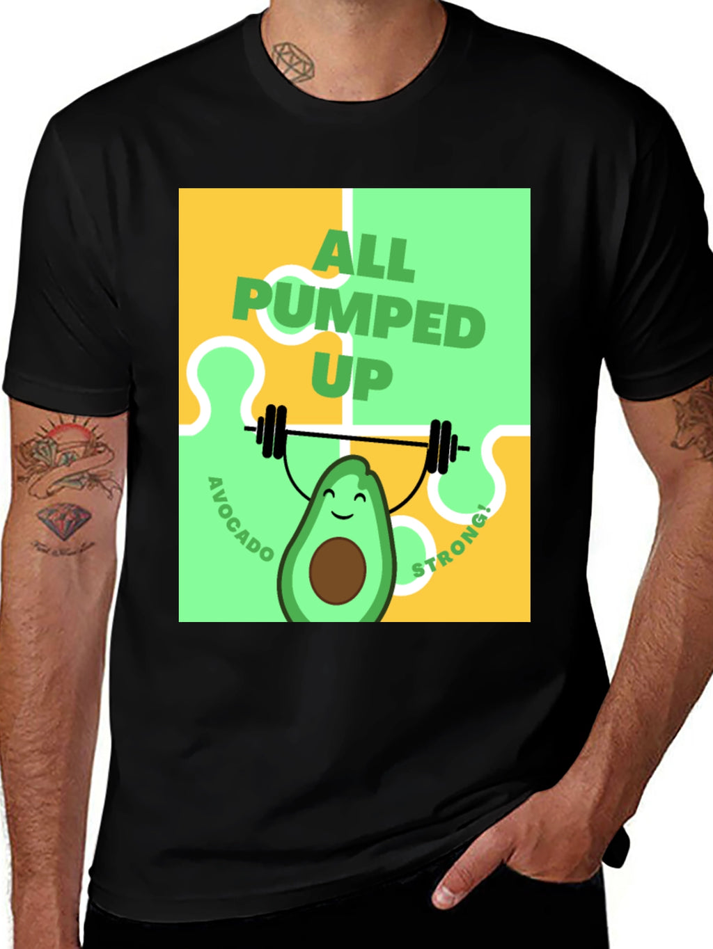Avocado Strong! Graphic Tee