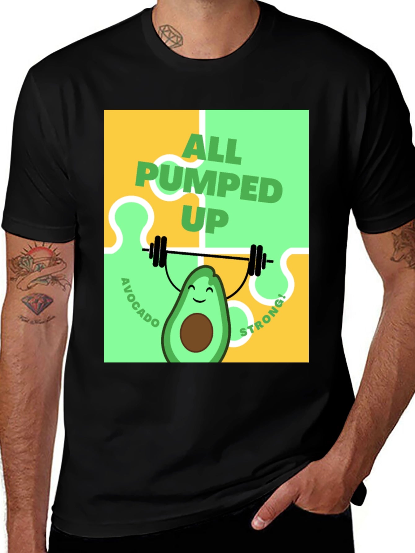 Avocado Strong! Graphic Tee