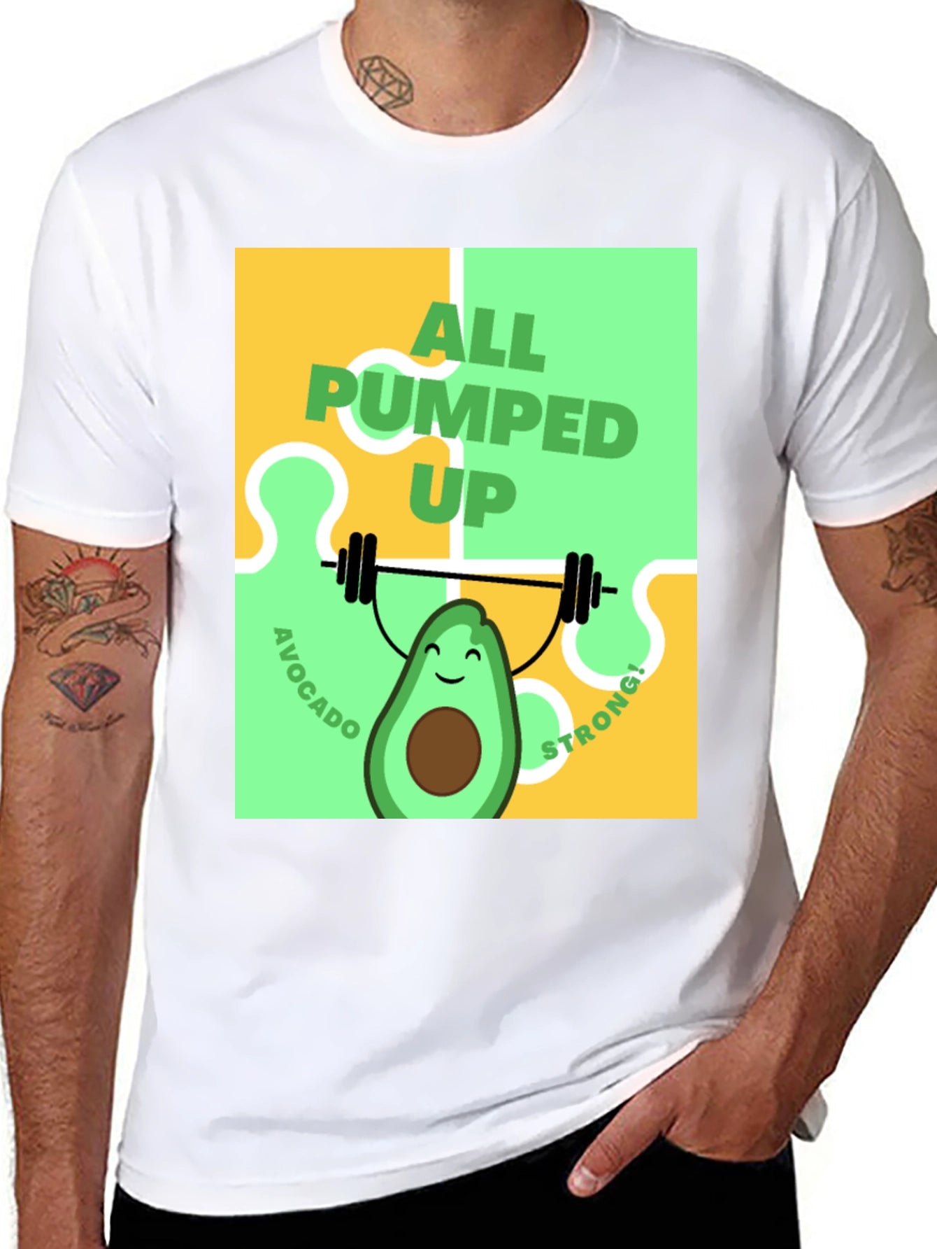 Avocado Strong! Graphic Tee