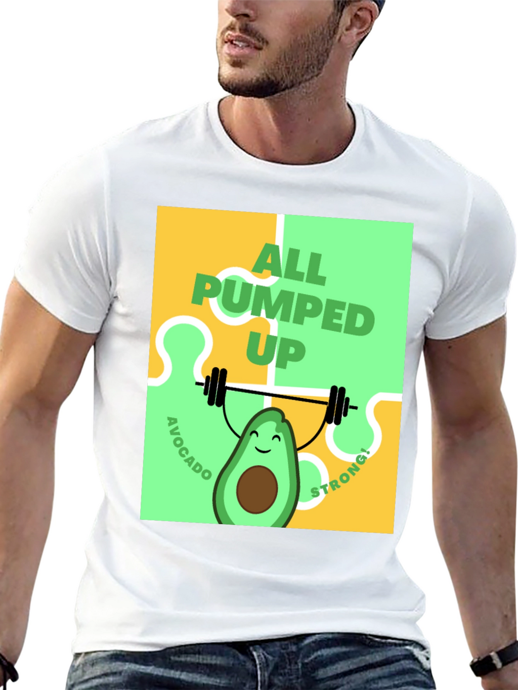 Avocado Strong! Graphic Tee