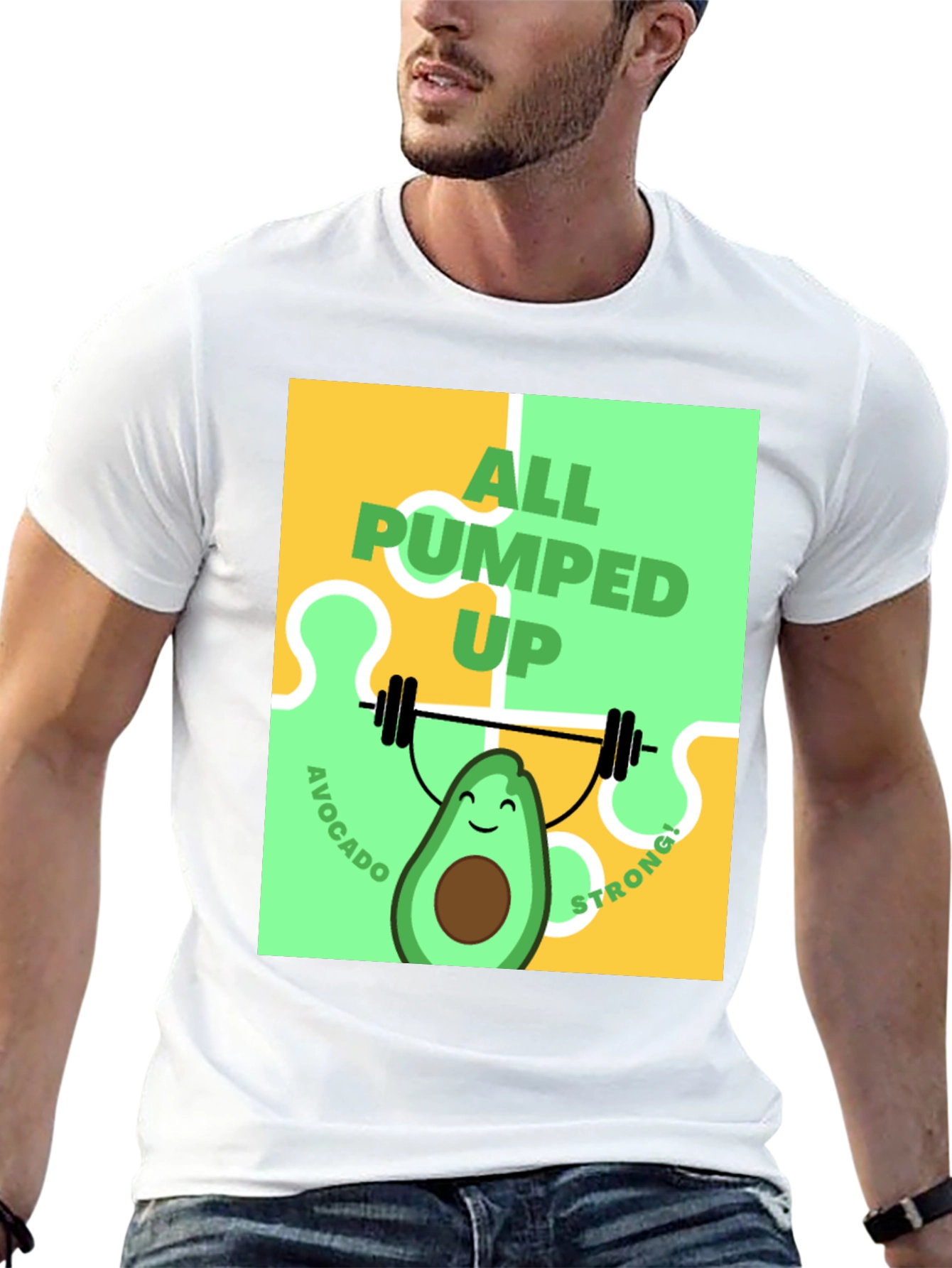 Avocado Strong! Graphic Tee